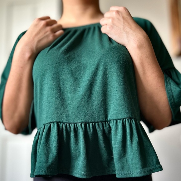 Rue21 Peplum Blouse - Picture 2 of 6